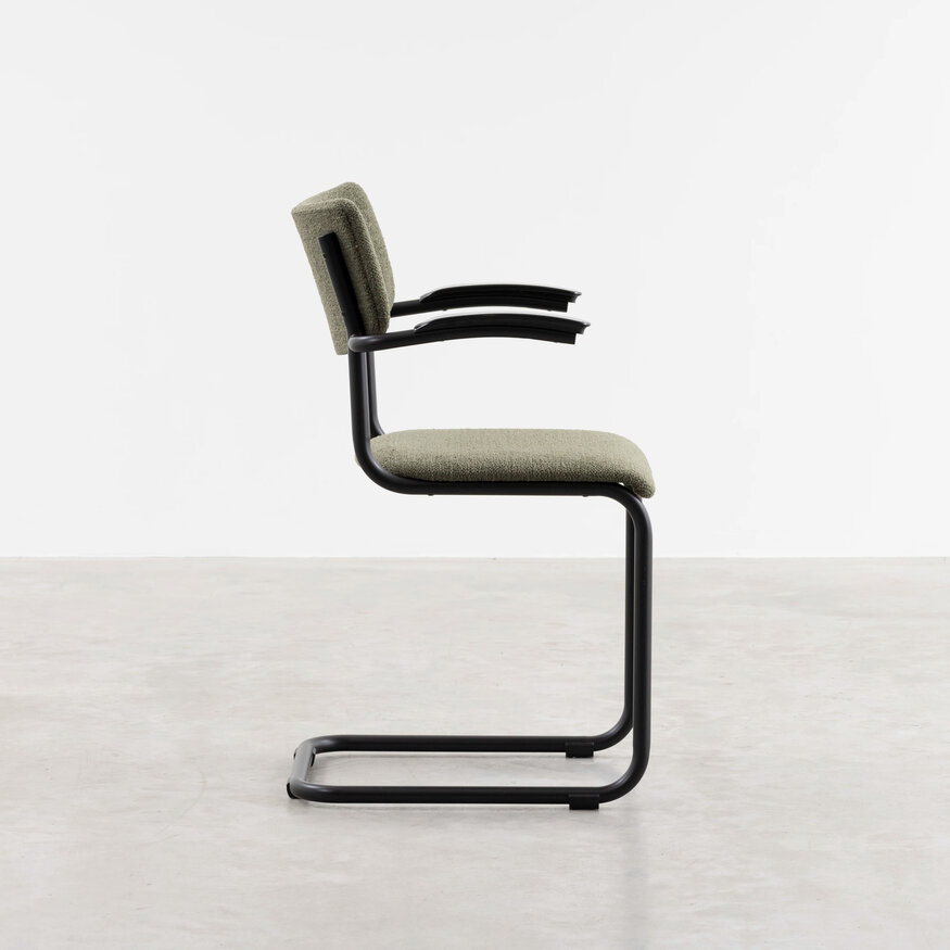 De Purmer design tubular frame Dining chair Dykmeyer De Purmer design tubular frame Dining chair