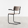 Dykmeyer De Purmer tubular frame Dining chair