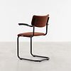 Dykmeyer De Purmer tubular frame Dining chair