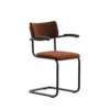 Dykmeyer De Purmer tubular frame Dining chair
