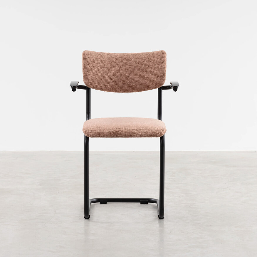 De Purmer design buisframe eetkamerstoel Dykmeyer De Purmer design buisframe eetkamerstoel