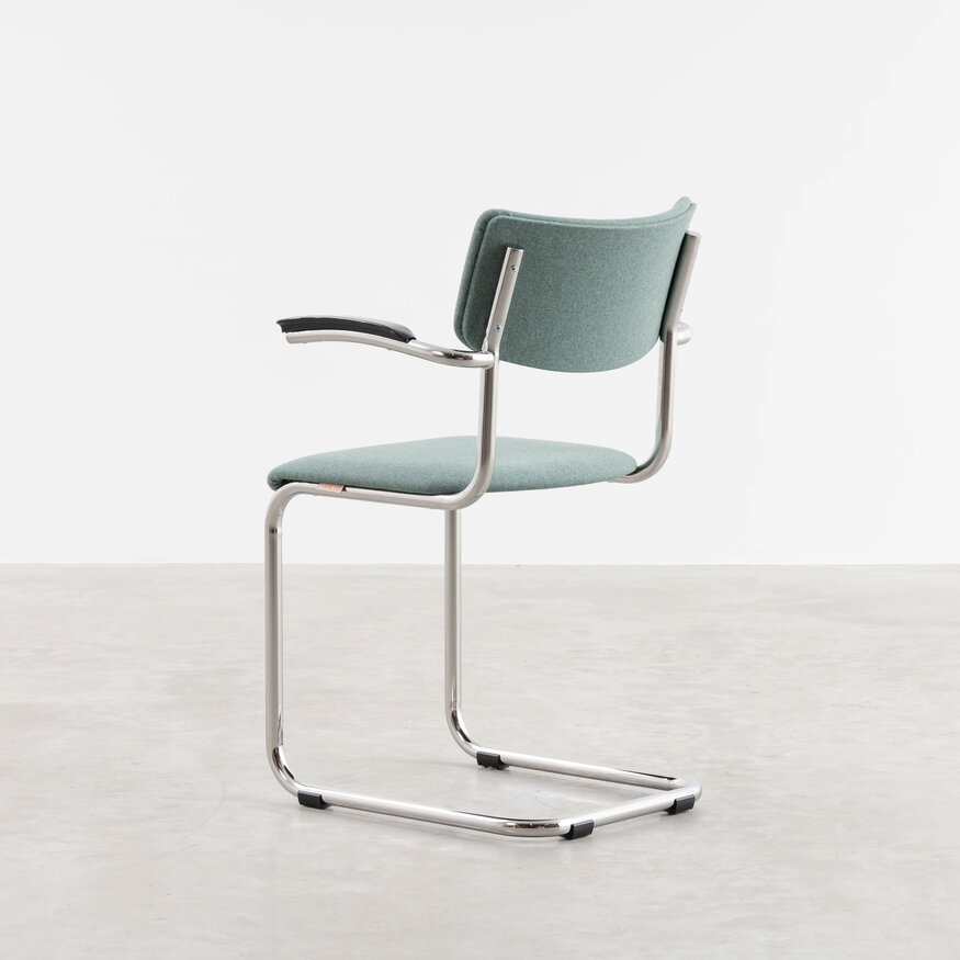 De Purmer design buisframe eetkamerstoel Dykmeyer De Purmer design buisframe eetkamerstoel