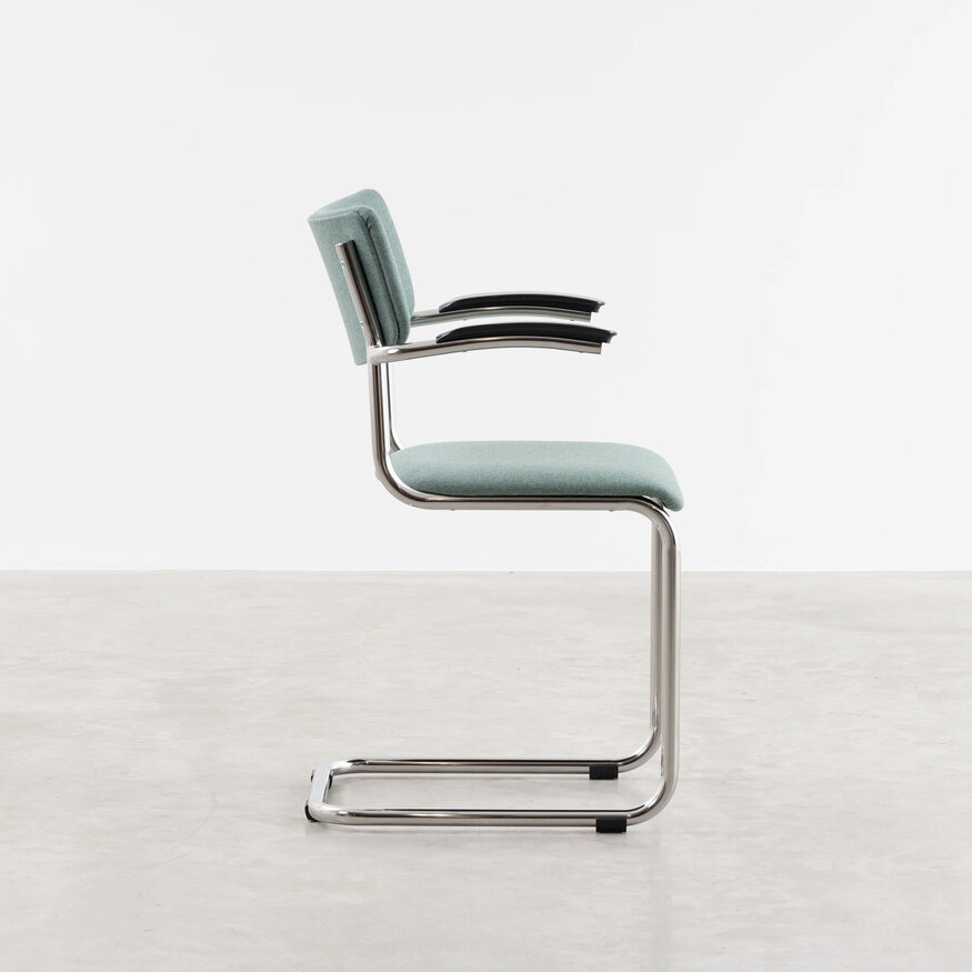 De Purmer design buisframe eetkamerstoel Dykmeyer De Purmer design buisframe eetkamerstoel