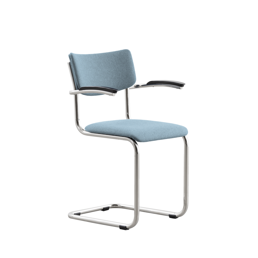 Dykmeyer De Purmer tubular frame Dining chair