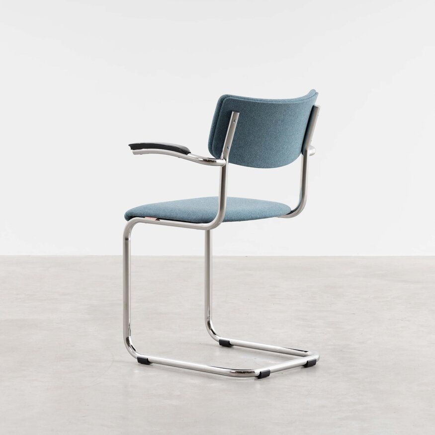 Dykmeyer De Purmer tubular frame Dining chair