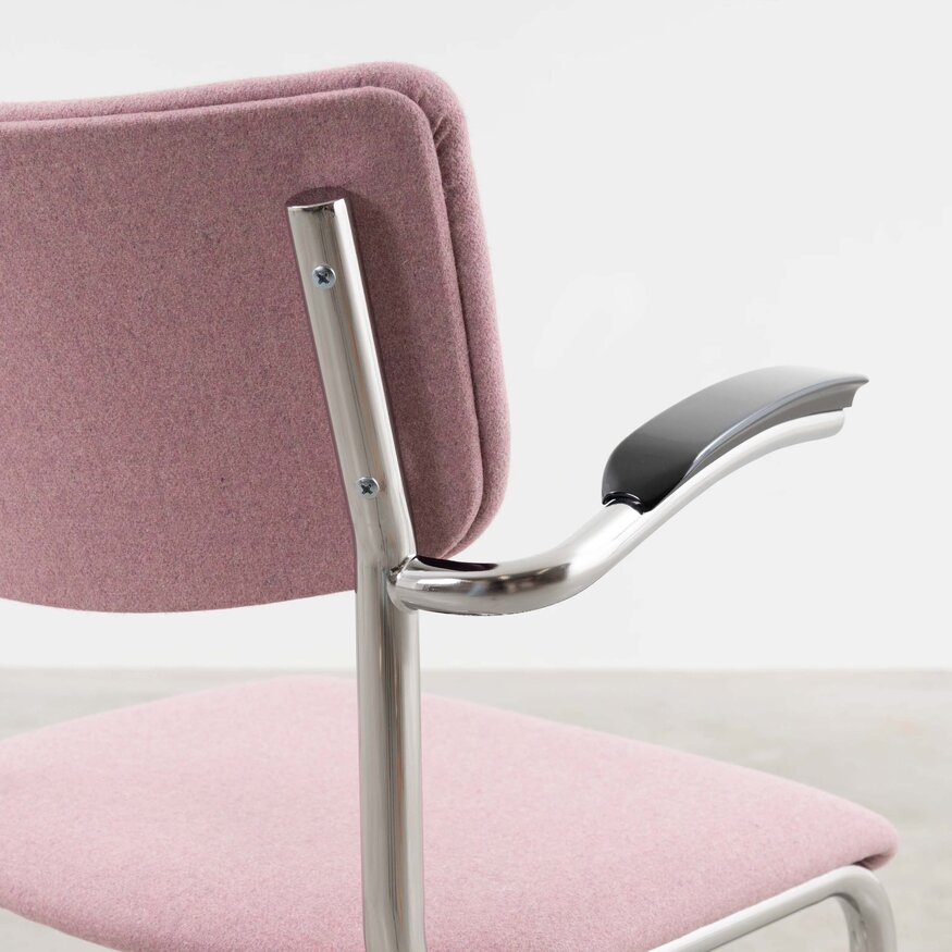 Dykmeyer De Purmer design buisframe eetkamerstoel