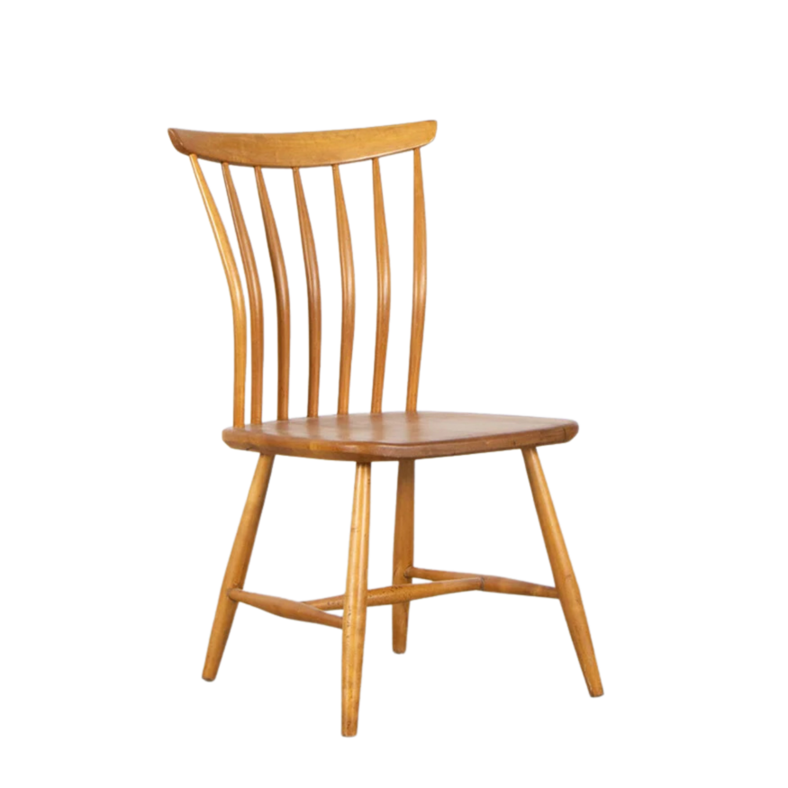 Set of 4 Bengt Akerblom & Gunnar Eklöf chairs wood