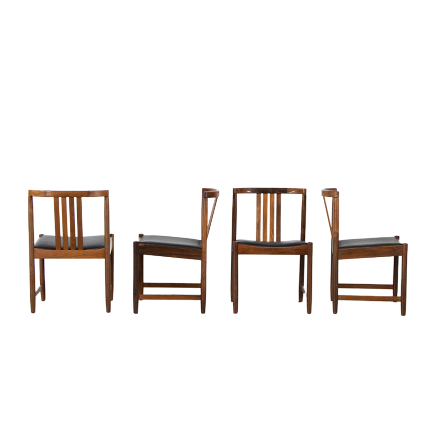 Set of 4 Illum Wikkelso Bar Chairs