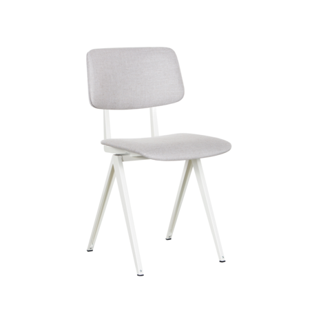 S16 Wit | Stoffering Piquet Ashgrey 40