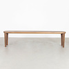 Sav & Økse Onni Dining table bench 160x40 Walnut matt lacquered