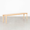 Sav & Økse Onni Dining table bench 200x40 Beech oiled