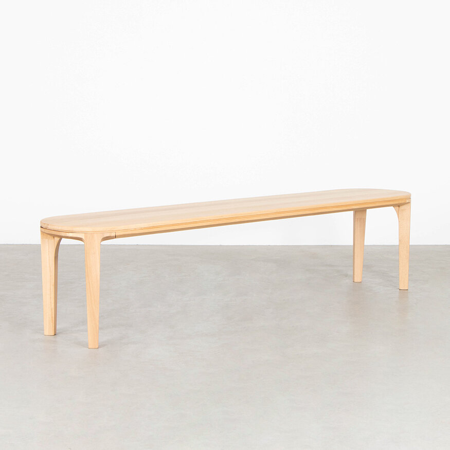 Sav & Økse Onni Dining table bench 200x40 Beech oiled