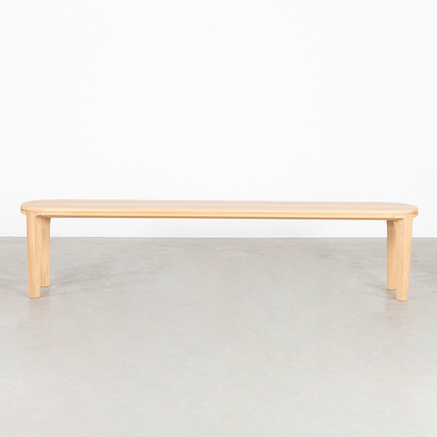 Sav & Økse Onni Dining table bench 200x40 Beech oiled