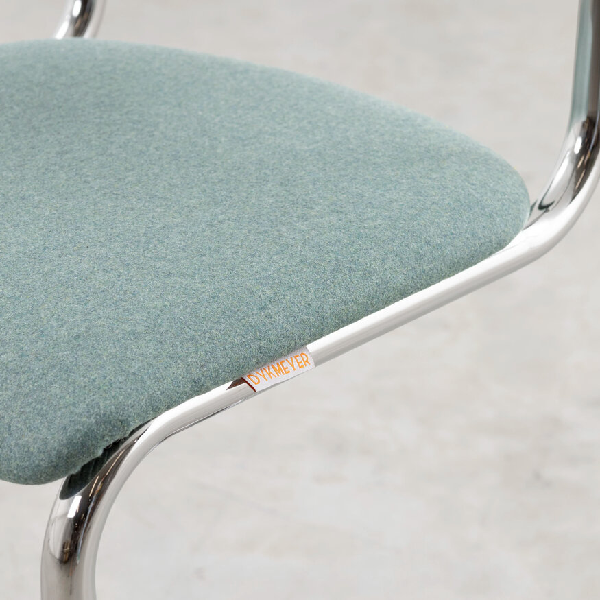 De Purmer design buisframe eetkamerstoel Dykmeyer De Purmer design buisframe eetkamerstoel