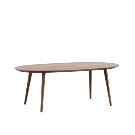Tomrer Coffee Table Oval | Walnut