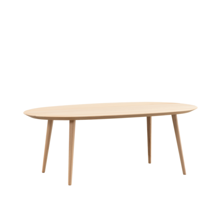 Tomrer Coffee Table Oval | Beech