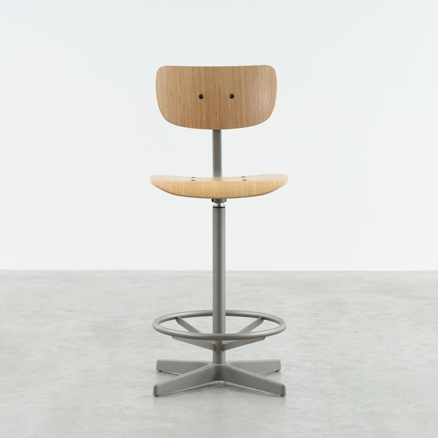 Dykmeyer Industrial Counter Bar Chair Jops