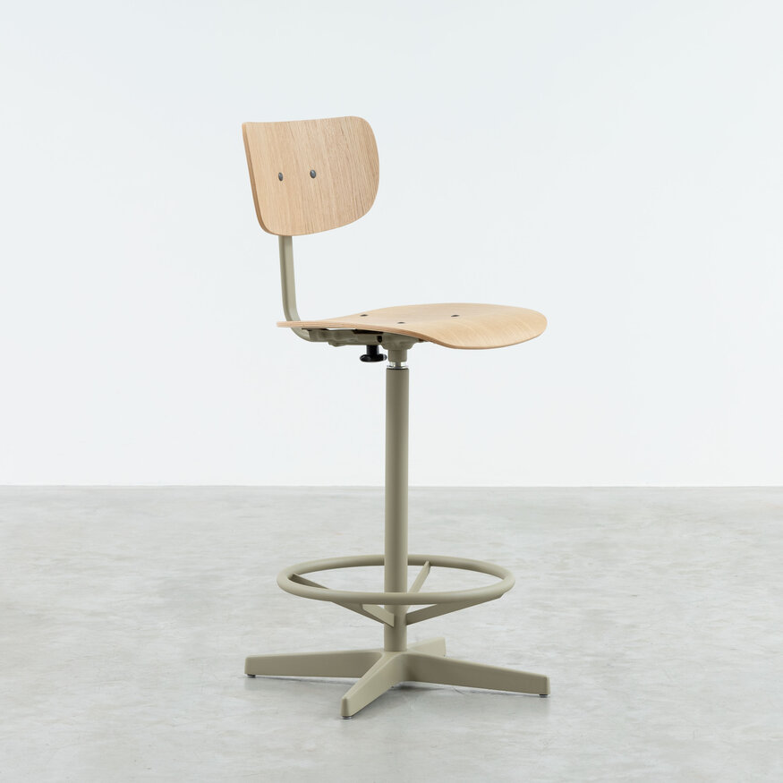 Dykmeyer Industriële Counter Design Barstoel Jops