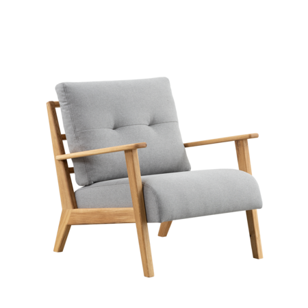 Hans Armchair | Steel Grey