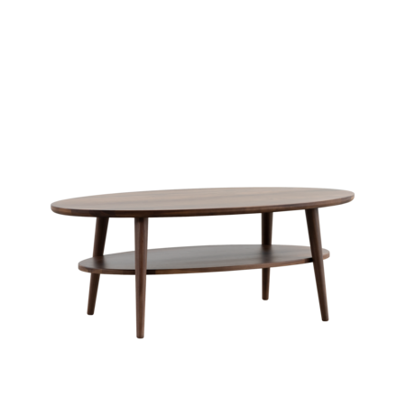 Ove Coffee Table Oval | Walnut