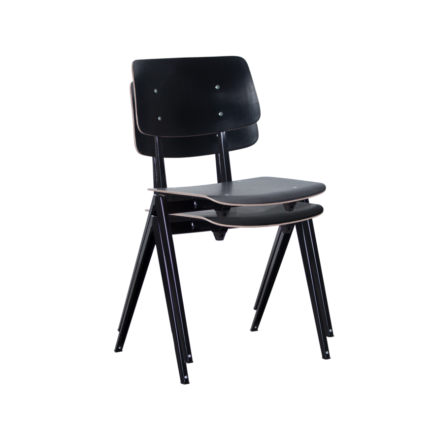 S21 Stapelbare design Stoel Galvanitas Compass Collection S21 Stapelbare design Stoel