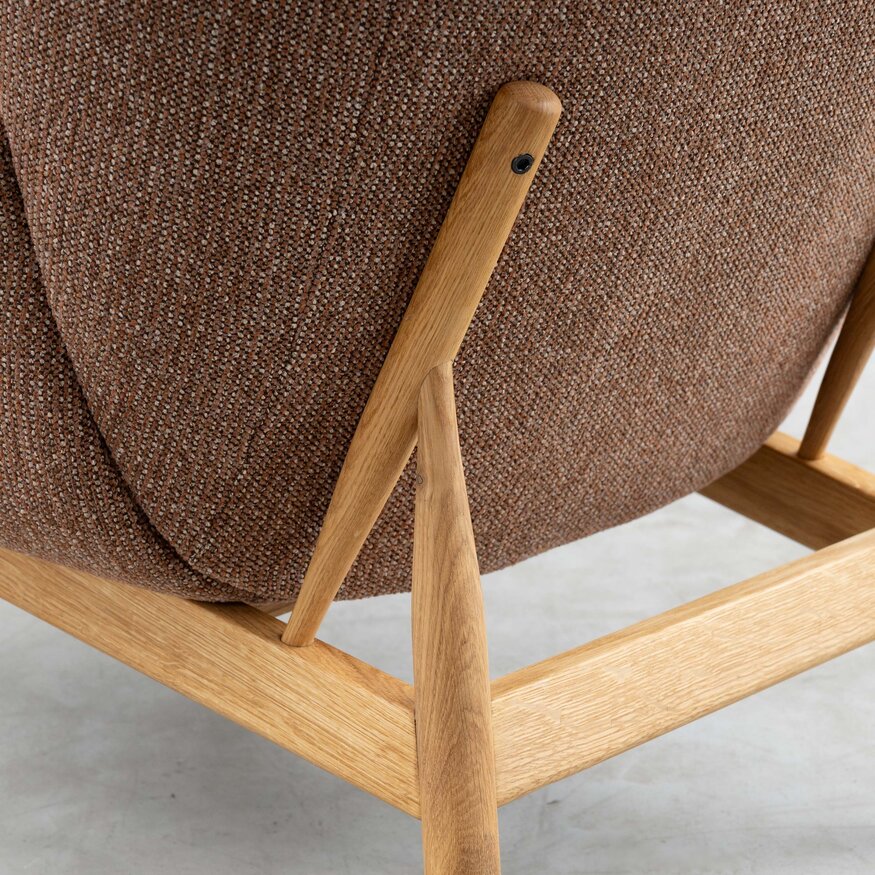 Sav & Økse Wingback Amchair Freddi Oak