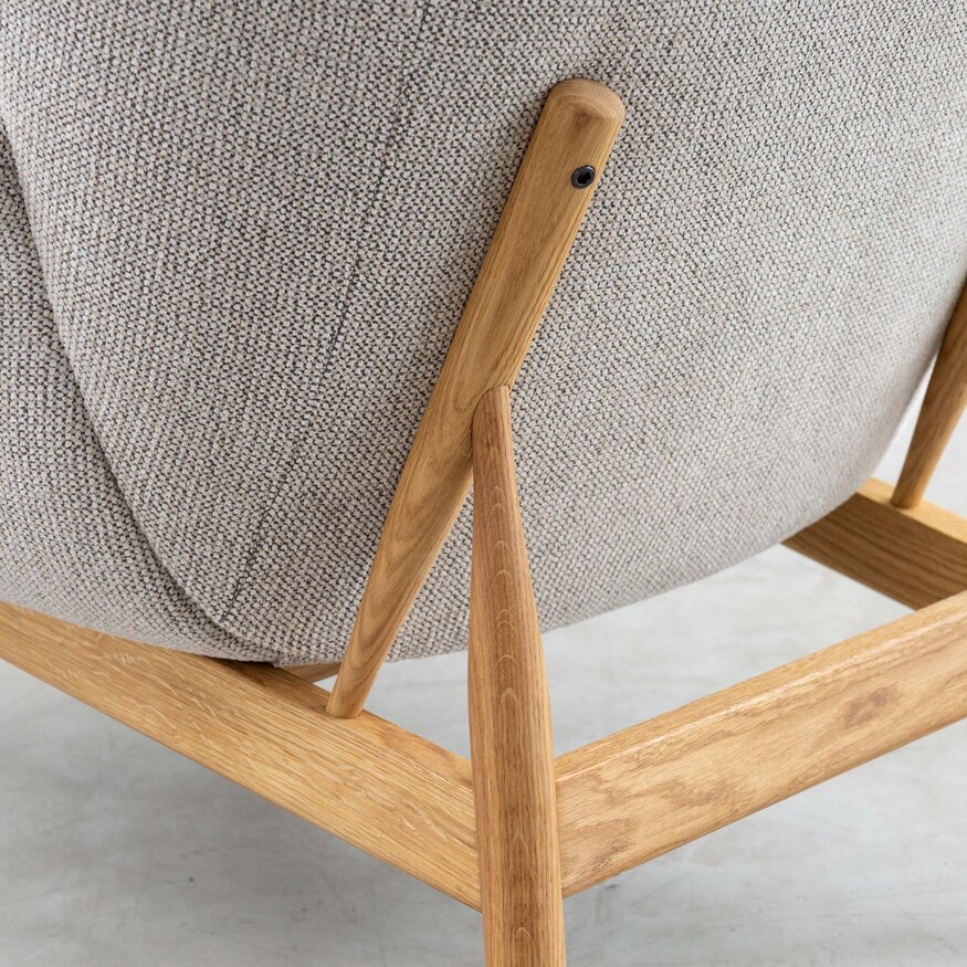 Sav & Økse Freddi Fauteuil Eiken