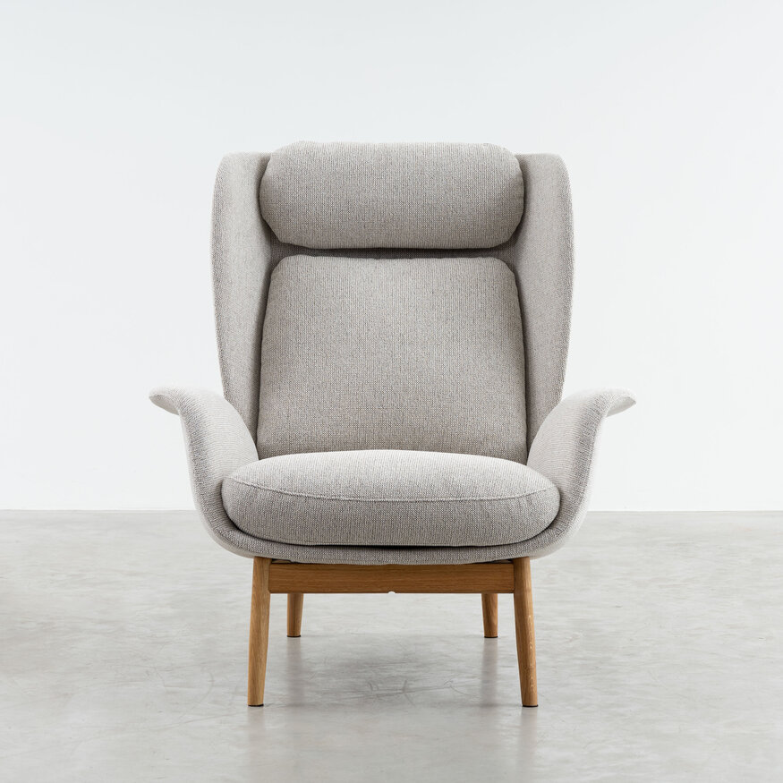 Sav & Økse Wingback Amchair Freddi Oak
