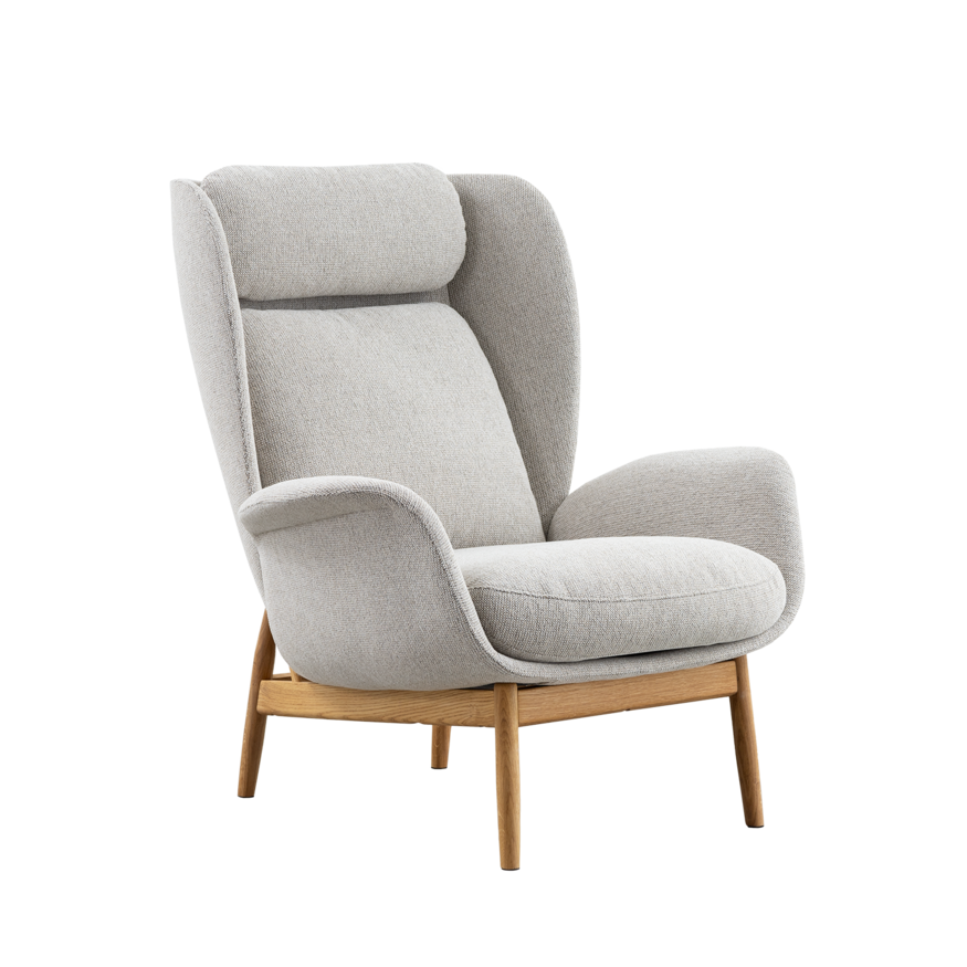 Sav & Økse Wingback Amchair Freddi Oak