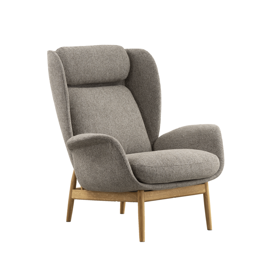 Sav & Økse Oorfauteuil Freddi Eiken