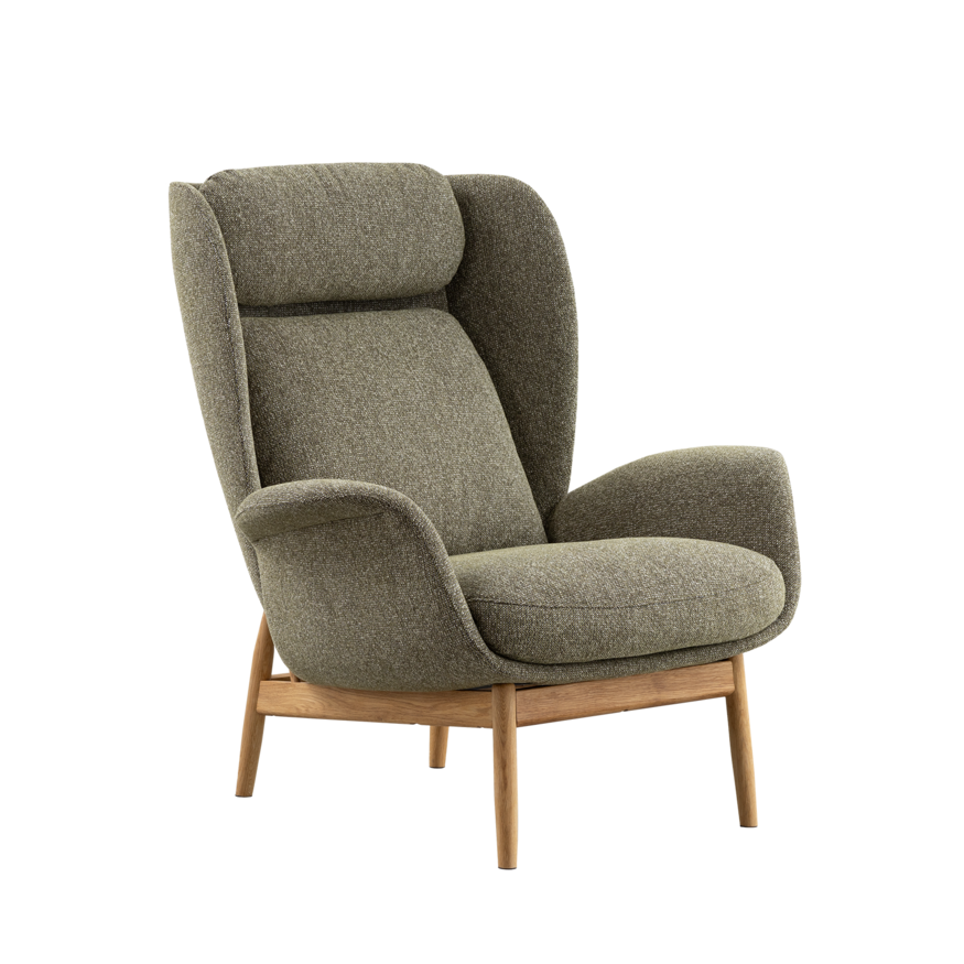Sav & Økse Wingback Amchair Freddi Oak