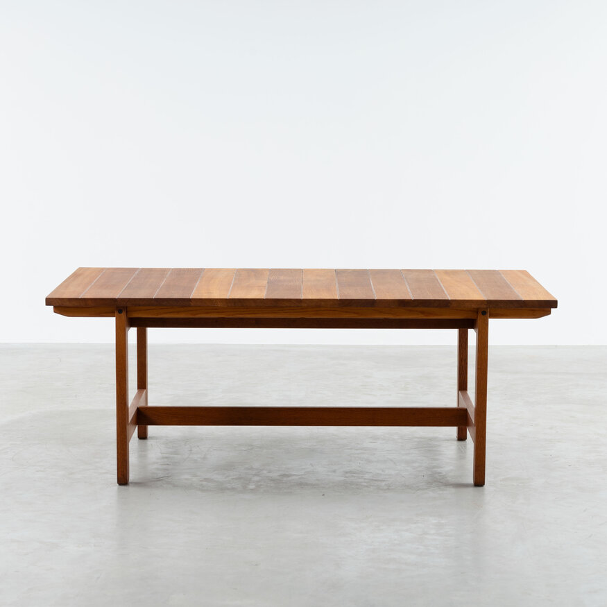 KP Møbler Aksel Dahl coffee table 140x80 oak KP Mobler 1970s
