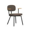 Dykmeyer MK design chair With Oak Armrests