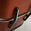 Vitra Eames Lounge Chair kersen en zwart leer Vitra