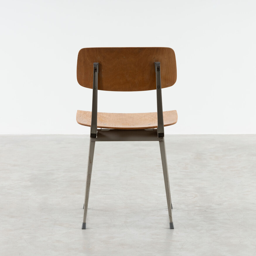 Ahrend De Cirkel Wim Rietveld Result stoel hout jaren 60 Ahrend