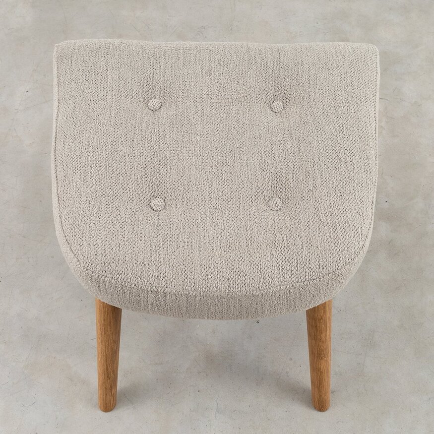 Sav & Økse Henry Footstool Oak