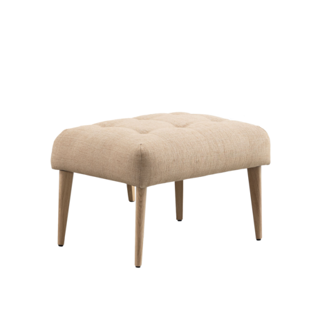 Ilja Footstool | Soft Brown
