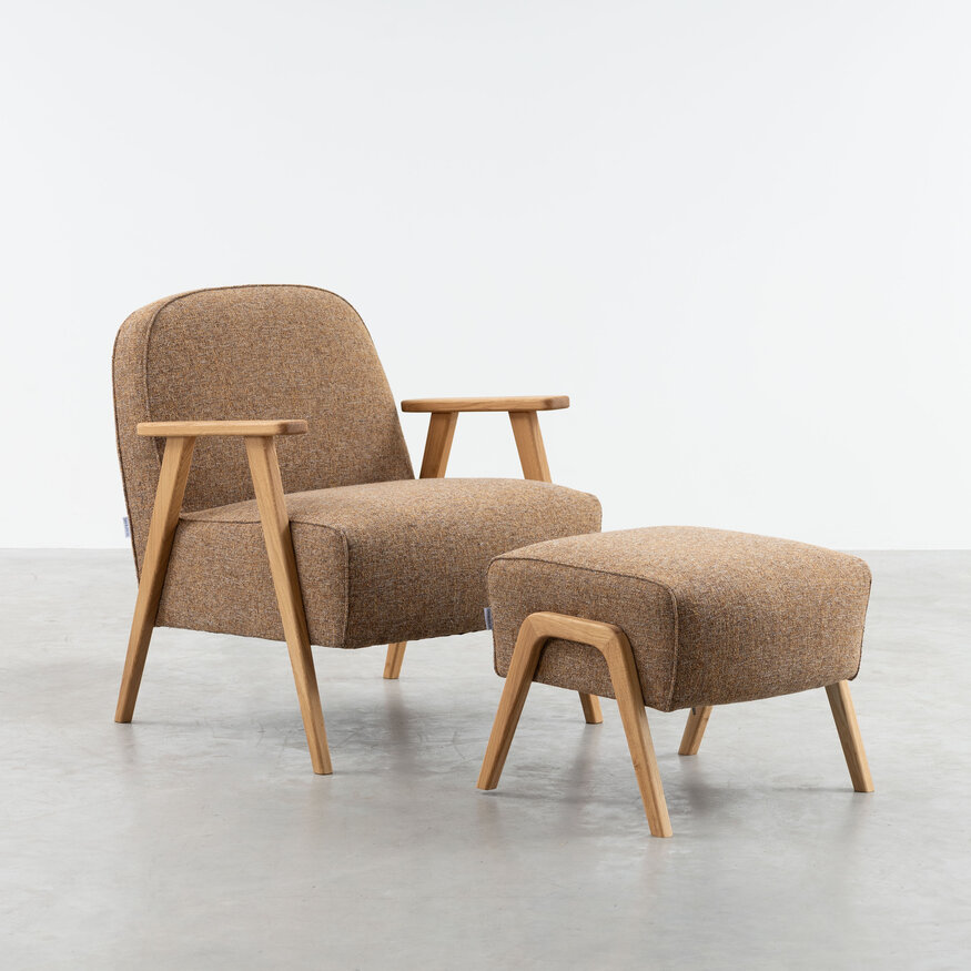 Sav & Økse Ebbe Footstool
