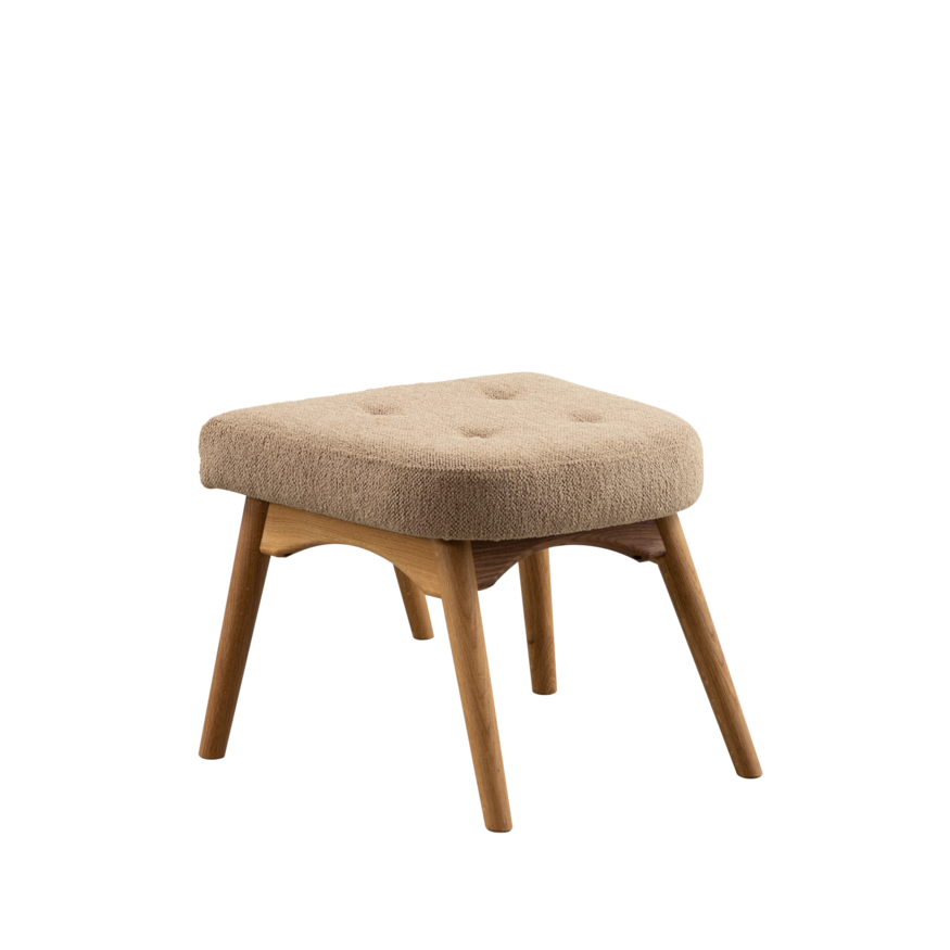 Sav & Økse Henry  Footstool Oak