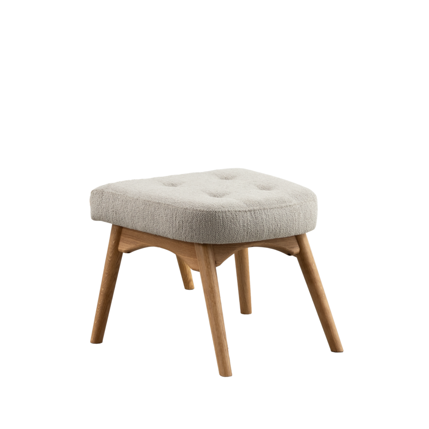 Sav & Økse Henry Footstool Oak