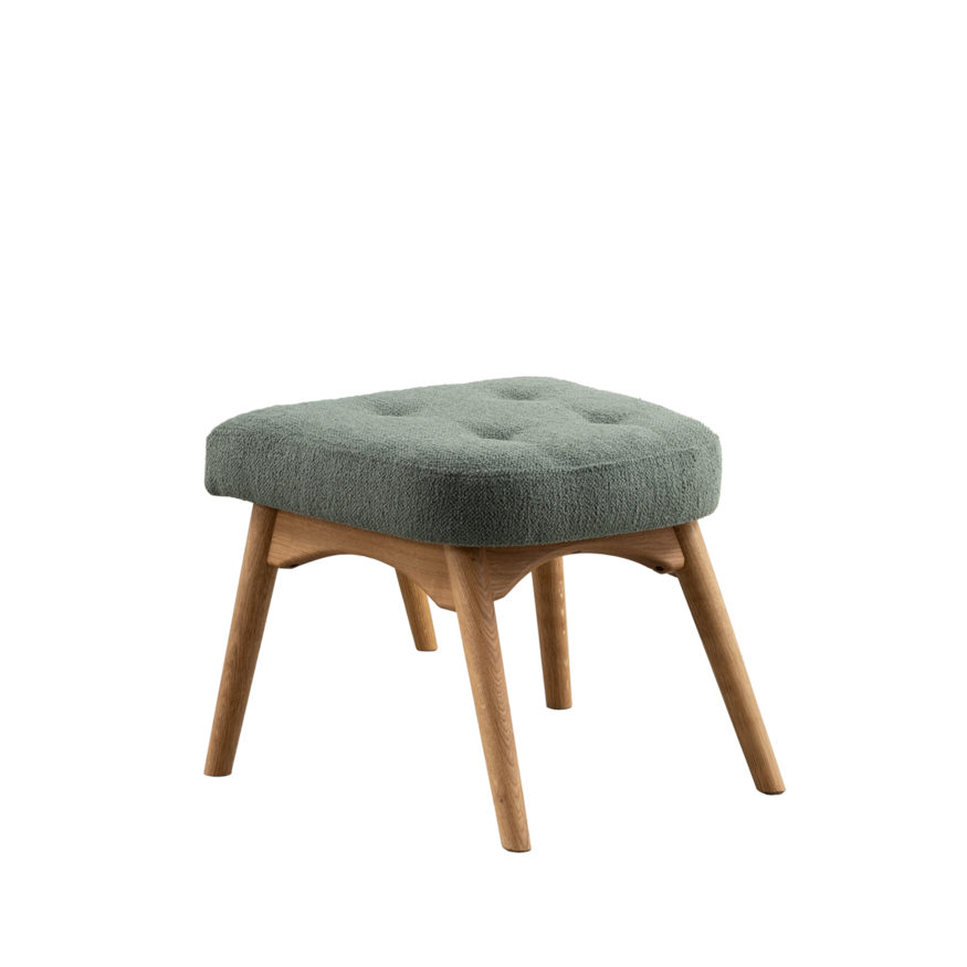Henry Footstool Oak Sav & Økse Henry Footstool Oak