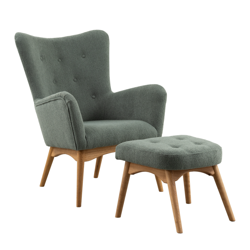 Walter Armchair Oak Sav & Økse Walter Armchair Oak