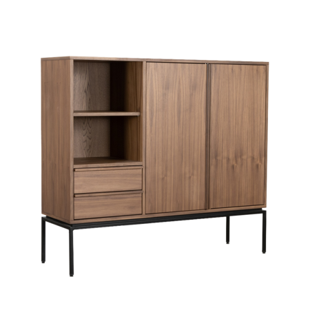Tempelman Highboard Cabinet | Walnut
