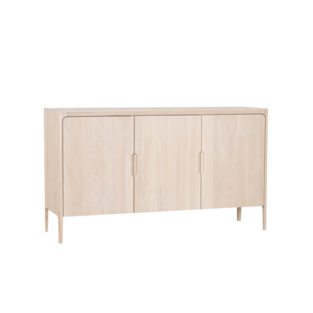 Rikke Highboard 3-deurs | Eiken Whitewash