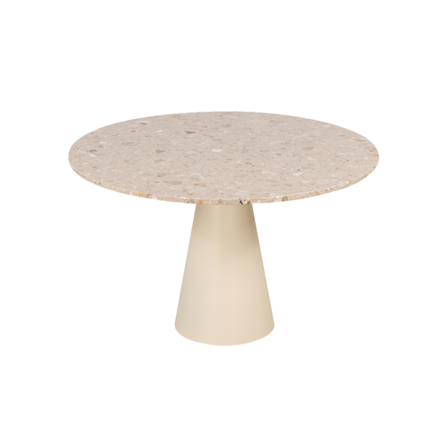 De Machinekamer Alain Table with Round Composite Top
