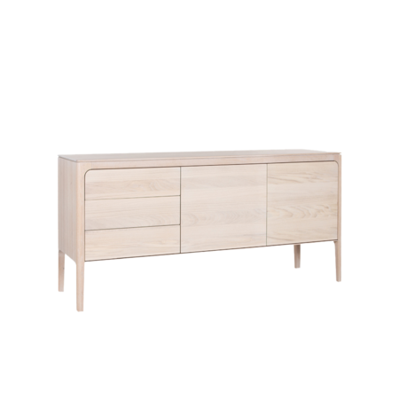 Rikke Sideboard 3-compartment | Oak Whitewash