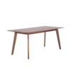 Sav & Økse Samt Table 160x100 Walnut matt lacquered
