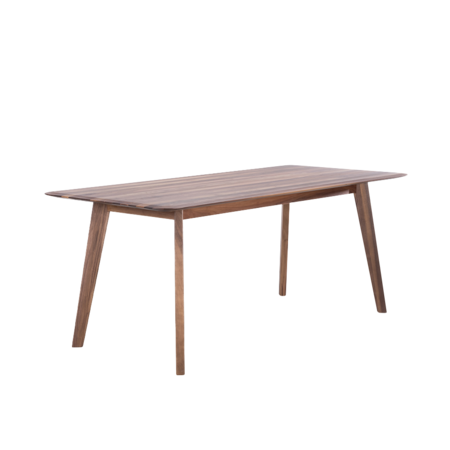 Samt Table 160x100 Walnut matt lacquered | Warehouse sale