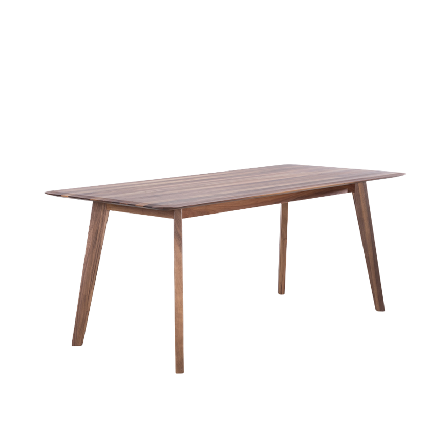 Sav & Økse Samt Table 160x100 Walnut matt lacquered