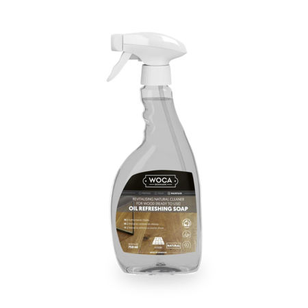 WOCA Oil Refreshing Soap Spray Bottle 750ml WOCA Oil Refreshing Soap Spray Bottle 750ml
